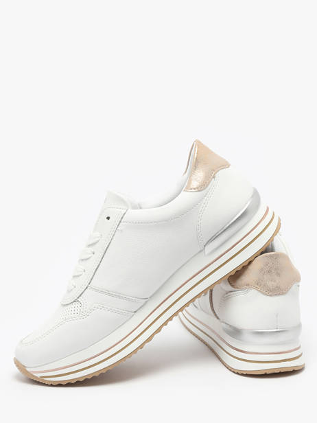 Sneakers Uit Leder Remonte Wit women 81 ander zicht 3