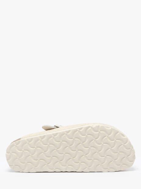 Slippers Boston Uit Leder Birkenstock Beige women 1027693 ander zicht 4