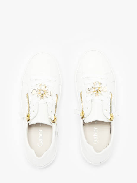 Sneakers Uit Leder Gabor Wit women 21 ander zicht 4