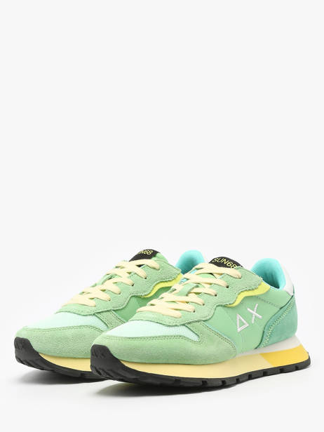 Sneakers Ally Color Explosion Sun68 Groen women Z35204 ander zicht 2