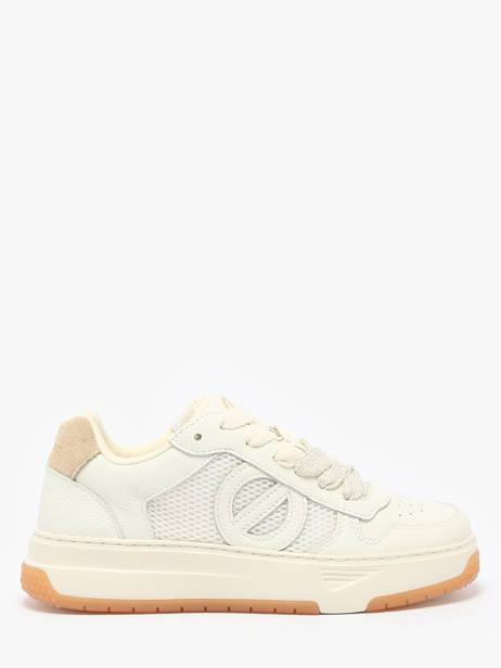 Sneakers Alison Uit Leder No name Beige women ASGMESVE
