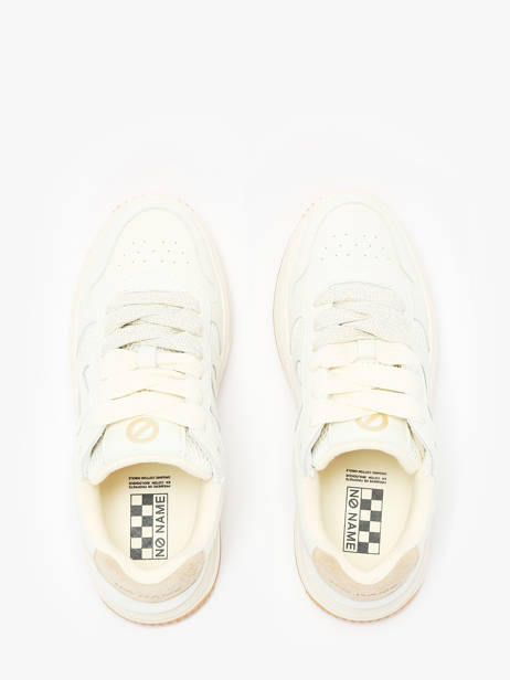 Sneakers Alison Uit Leder No name Beige women ASGMESVE ander zicht 4