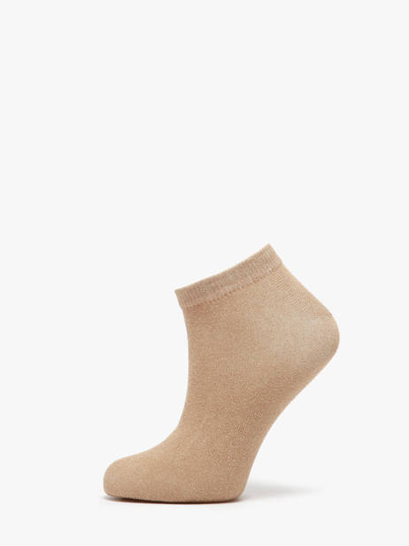 Sokken Pieces Beige socks women 17120149
