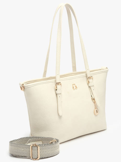 Schoudertas Zip Lulu castagnette Beige zip WILFRIED ander zicht 2