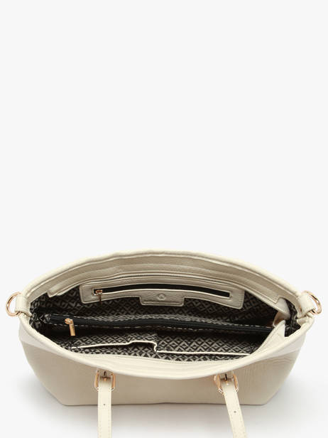 Schoudertas Zip Lulu castagnette Beige zip WILFRIED ander zicht 3