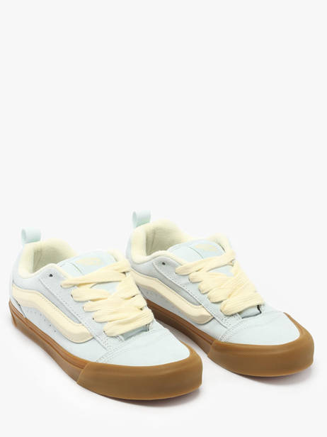 Sneakers Knu Skool Uit Leder Vans Blauw women D6Z887 ander zicht 2