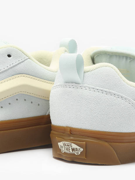 Sneakers Knu Skool Uit Leder Vans Blauw women D6Z887 ander zicht 3