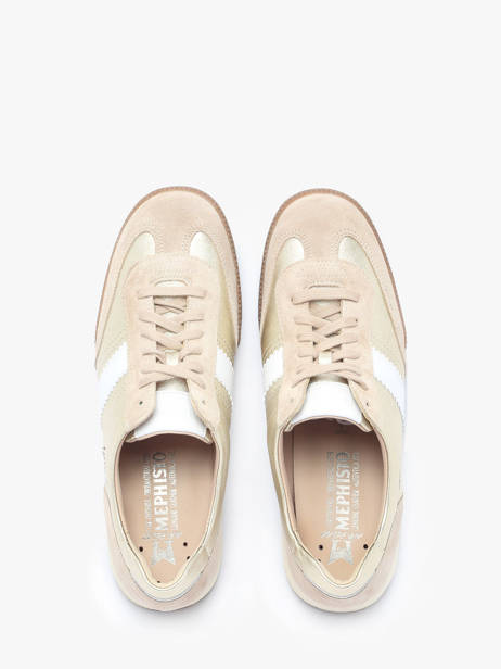 Sneakers Witney Uit Leder Mephisto Veelkleurig women P5147341 ander zicht 4