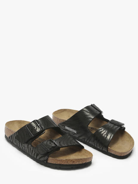 Slippers Arizona Birkenstock Zwart women 1029560 ander zicht 1