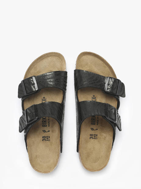 Slippers Arizona Birkenstock Zwart women 1029560 ander zicht 3