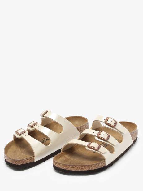Slippers Florida Birkenstock Wit women 1029818 ander zicht 1