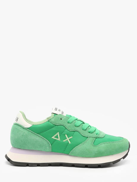 Sneakers Ally Solid Nylon Sun68 Groen women Z35201