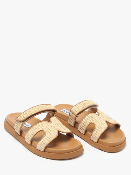 Slippers Missile Uit Leder Steve madden Beige women 11003028 ander zicht 1