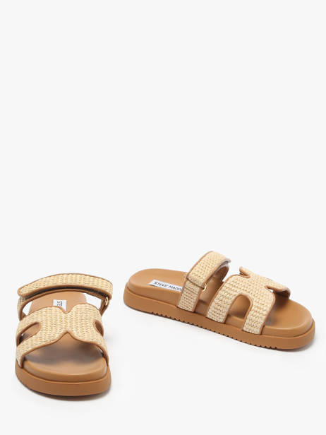 Slippers Missile Uit Leder Steve madden Beige women 11003028 ander zicht 2