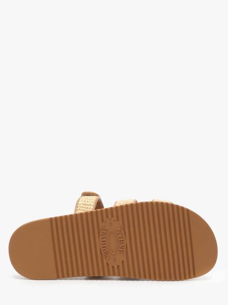 Slippers Missile Uit Leder Steve madden Beige women 11003028 ander zicht 4