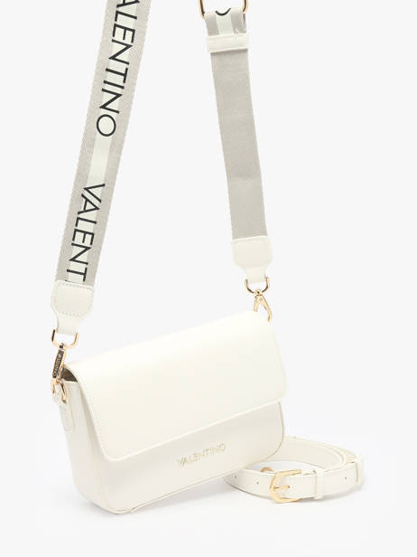 Cross Body Tas Zero Re Gerecycleerd Polyester Valentino Wit zero re VBS7B303 ander zicht 2