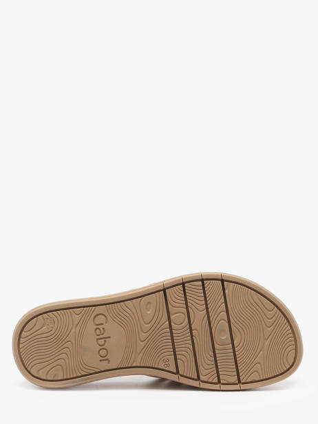 Slippers Gabor Zilver women 82 ander zicht 5