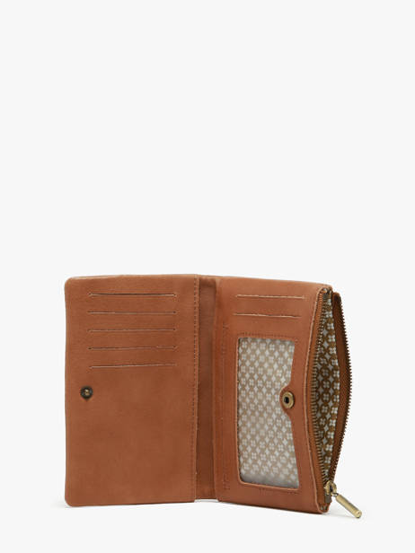 Portefeuille Leder Mila louise Bruin vintage 3760CX ander zicht 1