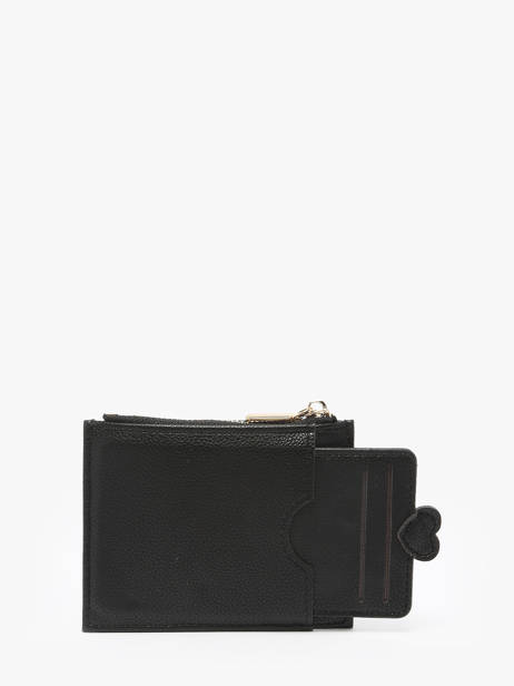 Portemonnee Met Kaarthouder Miniprix Zwart slim 78SM2679 ander zicht 1