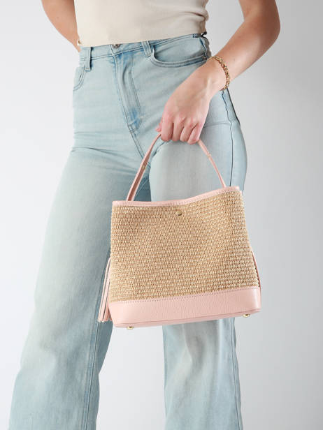 Handtas Capri Milano Roze capri CP23113 ander zicht 1