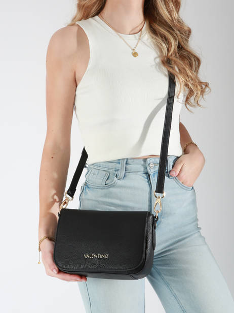 Cross Body Tas Brixton Valentino Zwart brixton VBS7LX08 ander zicht 1