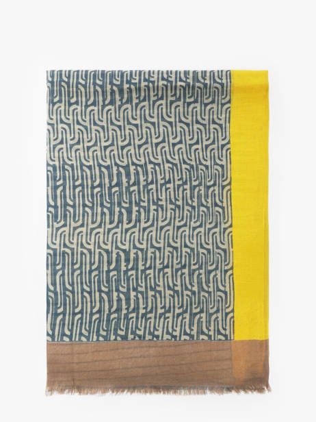 Sjaal Marítimo Linnen 100x100cm Biba Veelkleurig accessoires RI274A