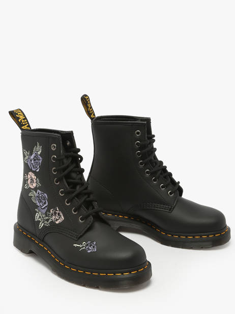 Boots 1460 Vonda Uit Leder Dr martens Zwart women 40690001 ander zicht 2