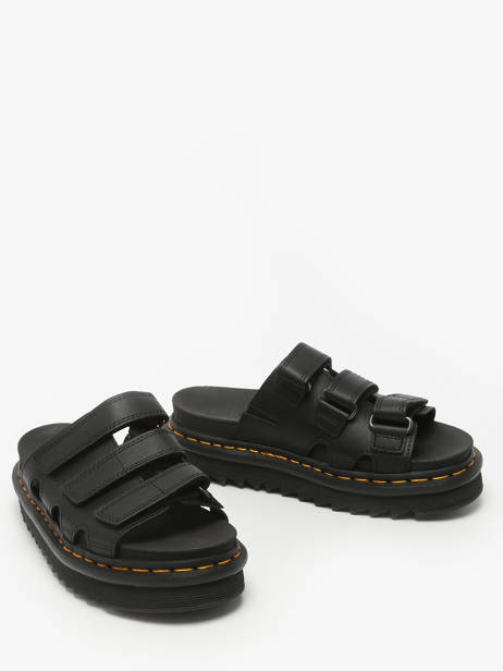Sandalen Raine Uit Leder Dr martens Zwart women 40522001 ander zicht 1