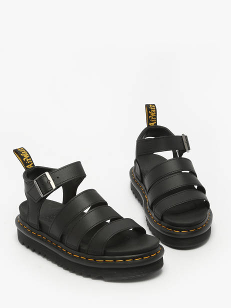 Sandalen Blaire Uit Leder Dr martens Zwart women 31520001 ander zicht 1