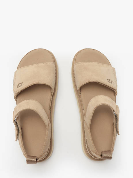 Sandalen Goldenstar Uit Leder Ugg Beige women 1136783 ander zicht 3