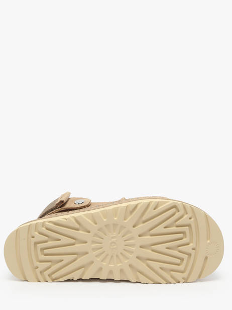 Sandalen Goldenstar Glide Uit Leder Ugg Beige women 1167399 ander zicht 4