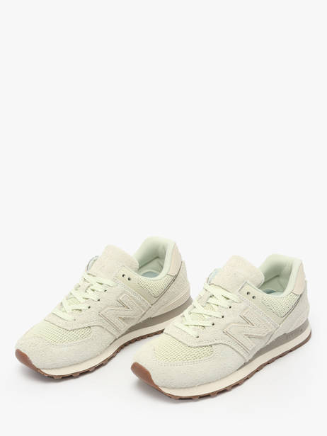 Sneakers 574 New balance Wit women WL574BLE ander zicht 2