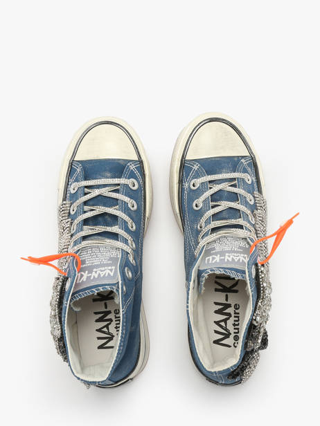 Sneakers Nan-ku couture Blauw women 4BA10C16 ander zicht 4