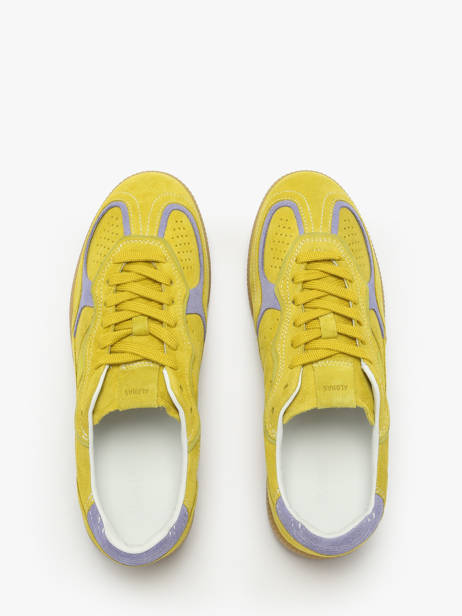 Sneakers Tb.490 Rife Uit Leder Alohas Geel women 10047108 ander zicht 4