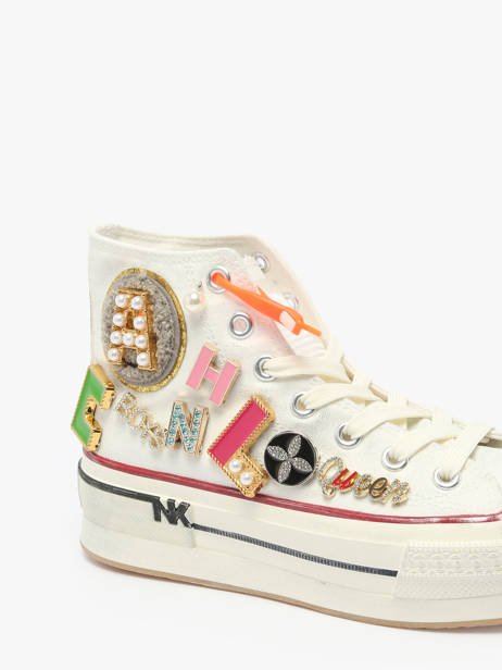 Sneakers Nan-ku couture Wit women 15A2 ander zicht 3