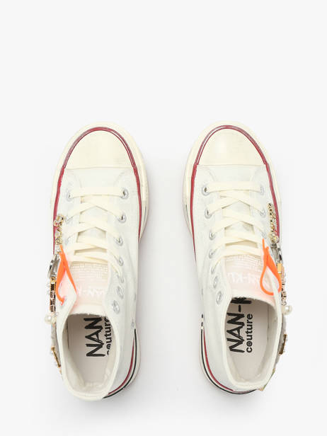 Sneakers Nan-ku couture Wit women 15A2 ander zicht 4
