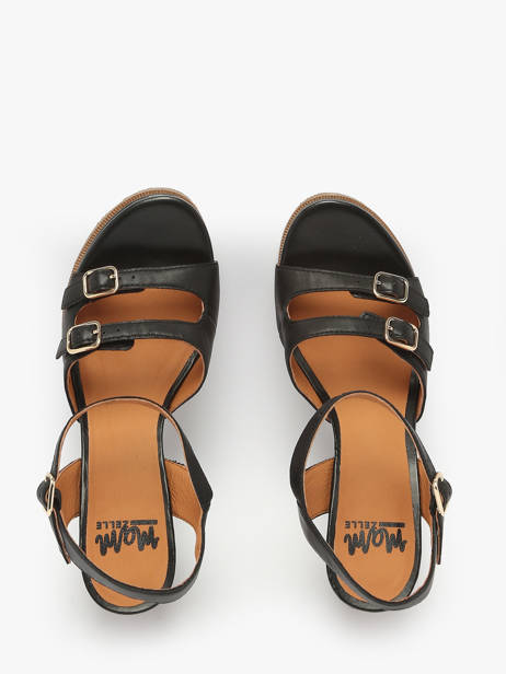 Pumps Jouta Uit Leder Mam'zelle Zwart women CSG1H31 ander zicht 3