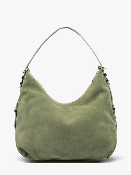 Schoudertas Carrie Suède Leder Nathan baume Groen vogue 1 ander zicht 4
