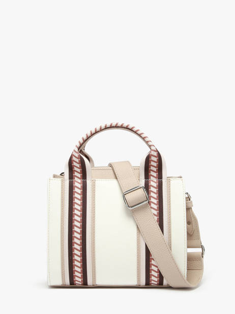 Cross Body Tas Luna Canvas En Leder Nathan baume Wit solar LUNA ander zicht 4
