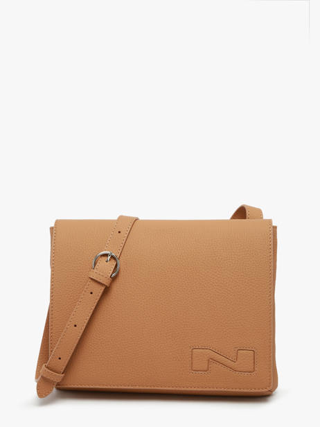 Cross Body Tas Brugge Leder Nathan baume Bruin n city 2