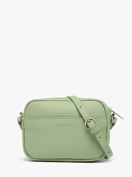 Cross Body Tas N City Leder Nathan baume Groen n city 6 ander zicht 4