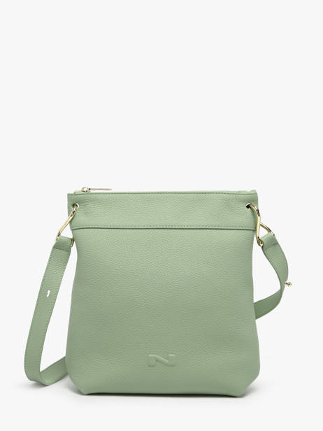 Cross Body Tas Tiki Mini Leder Nathan baume Groen victoria N1910586