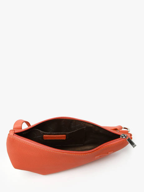 Cross Body Tas Large City Perle Leder Nathan baume Oranje n city 1 ander zicht 3