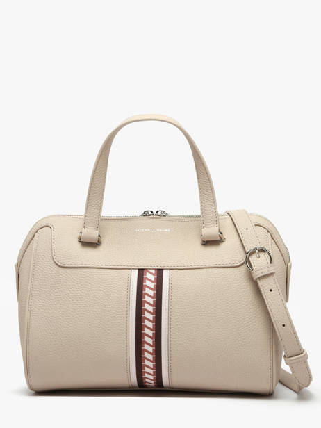 Handtas Norma Signature Leder Nathan baume Beige signature 1 ander zicht 4