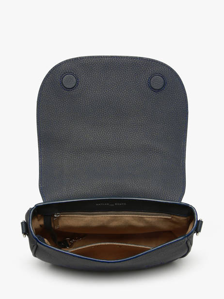 Cross Body Tas Ponant Leder Nathan baume Blauw regate 10 ander zicht 3