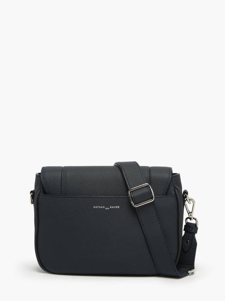 Cross Body Tas Ponant Leder Nathan baume Blauw regate 10 ander zicht 4