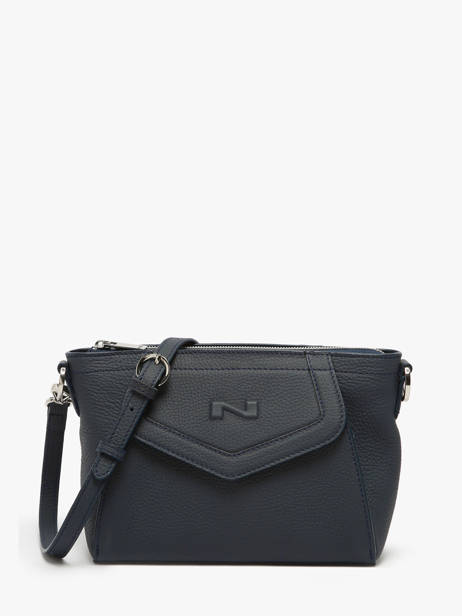 Cross Body Tas Candy Leder Nathan baume Blauw candy 7
