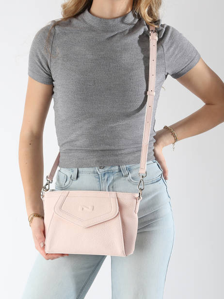Cross Body Tas Candy Leder Nathan baume Roze candy 7 ander zicht 1