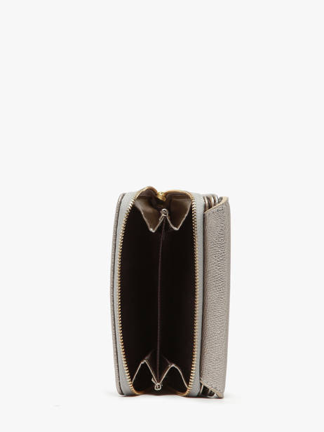 Portemonnee Met Kaarthouder Miniprix Zilver safiano 78SM2650 ander zicht 2