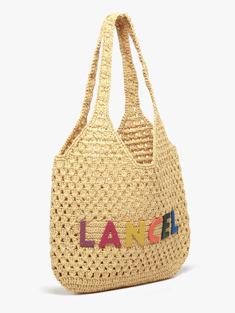 Schoudertas Cabas D'ete Lancel Beige cabas d'ete A13415 ander zicht 2